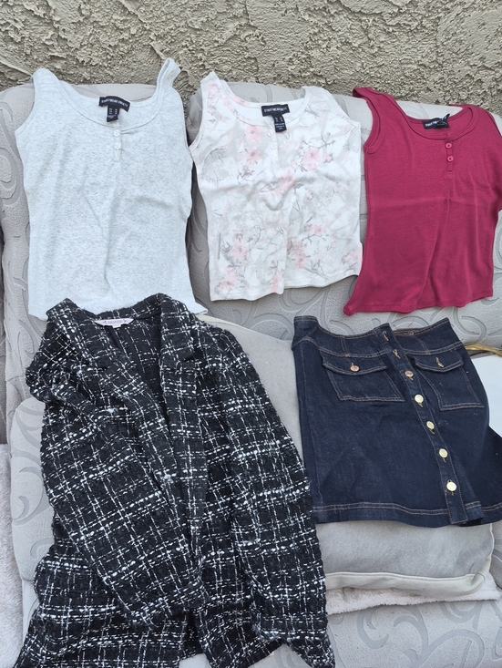 Express Tops - Bundle Of Clothes. Never Worn. New Without Tags, Except For Blazer Worn Once.